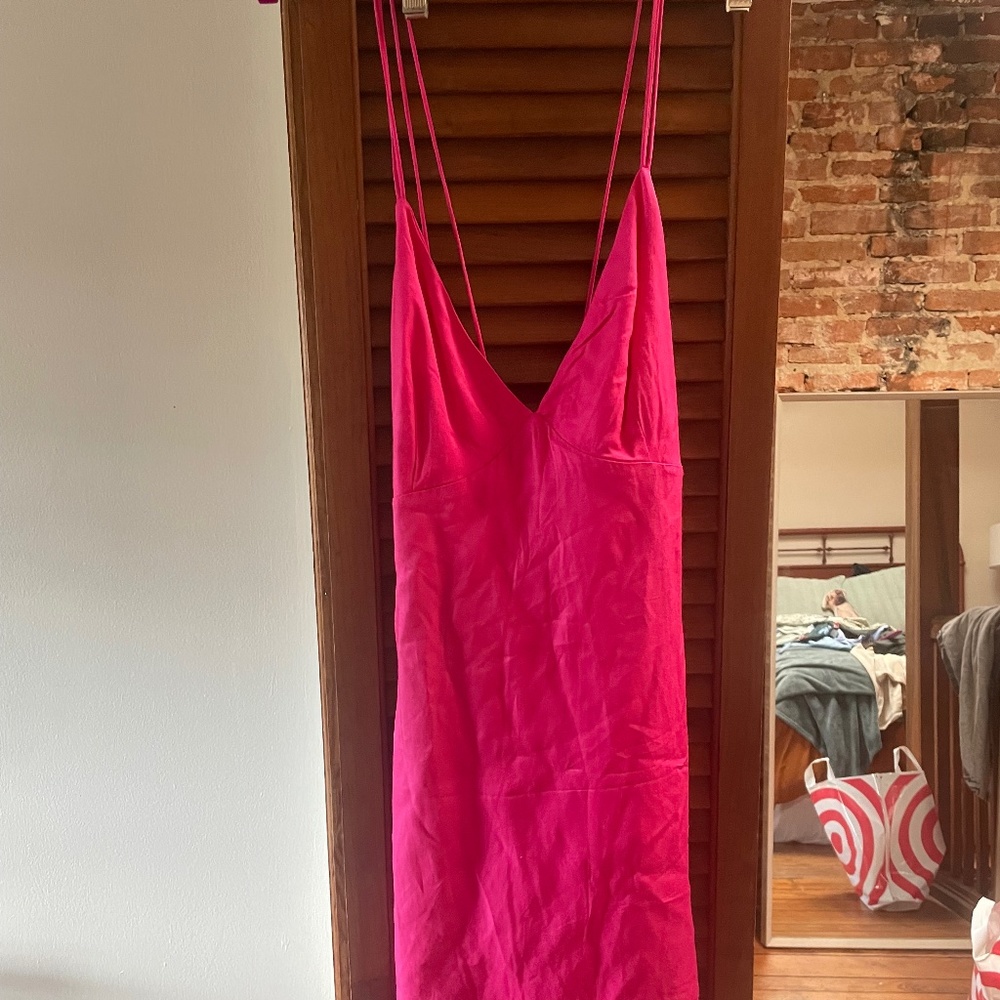 Hot Pink Dress
